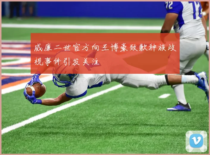 威廉二世官方向王博豪致歉种族歧视事件引发关注