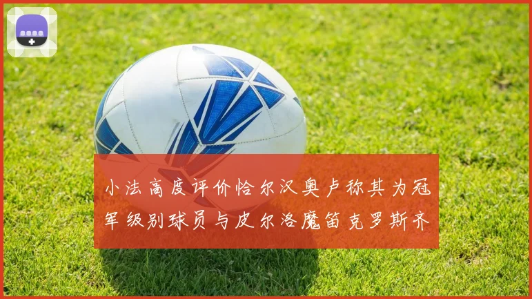 小法高度评价恰尔汉奥卢称其为冠军级别球员与皮尔洛魔笛克罗斯齐名